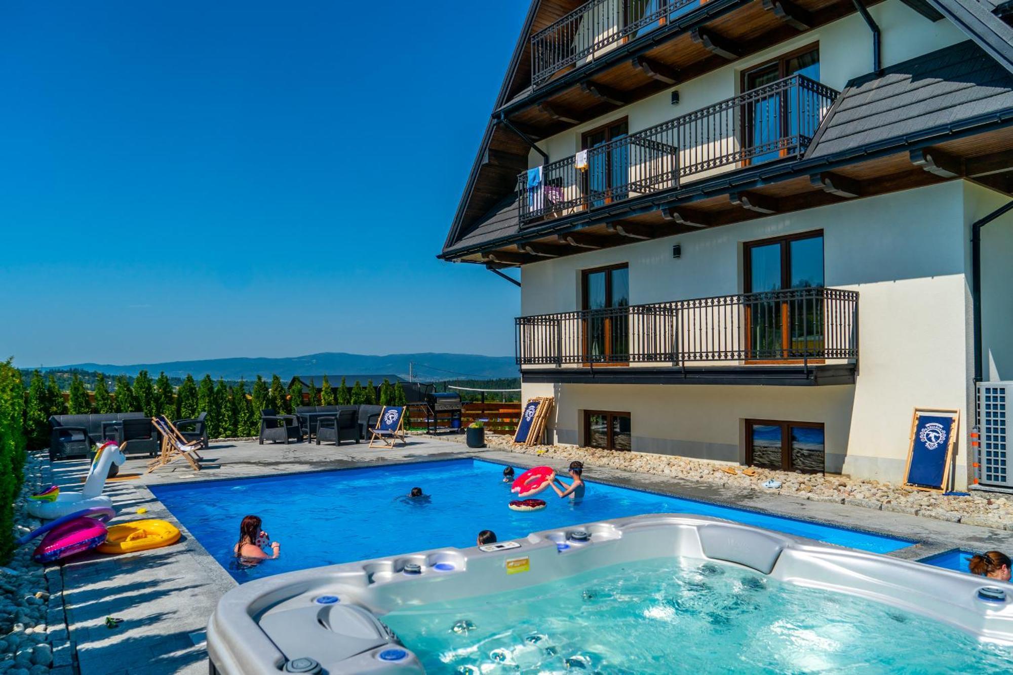 Aparthotel Rabian-Ski Zewnetrzny Basen Oraz Jacuzzi Z Podgrzewana Woda Sala Zabaw I Dmuchaniec เบียลกาตัทร์ชันสกา ภายนอก รูปภาพ